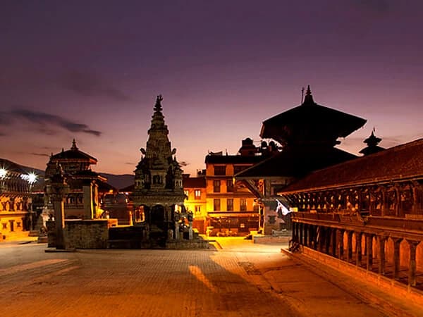 Bhaktapur old city — traditional Newari architecture and brick lanes